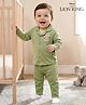 Babyoye Disney Single Jersey Knit Full Sleeves Shirt & Pyjama Night Suit With Lion King Graphics - Light Green