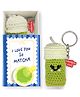 Crochet Matcha Keychain  Handmade Crochet Toy & Pocket-Sized Collectible Accessory, Gift for Kids, Teens & Adults, Emotional Support Mini (3.3
