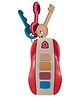NEGOCIO Interactive Baby Toy With Music And Car Key Simulation For Early Childhood Development- PACK OF 1- COLOR RED