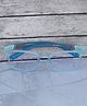 DukieKooky Colour Blocked Square Clear Eyeglasses - Blue