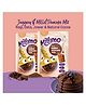 Millimo Instant Healthy Chocolate Millet Pancake Mix (2x145g) | Made with 63% Multigrains (Jowar, Oats, Ragi, Little Millet, Kodo), Jaggery & Cocoa | Quick, Easy, High Protein & Fibre