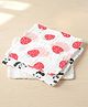 Baby Moo Fruity Fauna Printed Pack of 3 Muslin Napkin - White