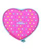 Smily Kiddos Heart Shaped Single Compartment Pencil Box - Pink
