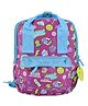 Similykiddos School Bag Multiprint Pink - 9.8 Inches
