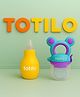 Totilo Baby Nose Cleaner + Fruit Nibbler Feeder Combo | Safe & BPA Free- Yellow & Purple