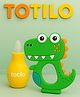 Totilo Baby Nose Sucker & Baby Teether Combo | Safe Nasal Aspirator + BPA-Free Teething Toy for Newborns & Infants- Yellow & Green