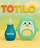 Totilo Baby Nose Sucker & Baby Teether Combo | Safe Nasal Aspirator + BPA-Free Teething Toy for Newborns & Infants- Blue & Green