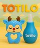 Totilo Baby Nose Sucker & Baby Teether Combo | Safe Nasal Aspirator + BPA-Free Teething Toy for Newborns & Infants- Blue & Blue