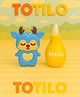 Totilo Baby Nose Sucker & Baby Teether Combo | Safe Nasal Aspirator + BPA-Free Teething Toy for Newborns & Infants-Yellow & Dark Blue