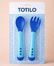 Totilo Feed with Ease Heat Sensitive Baby Feeding Spoon, Bpa Free, 3 Months+ - Blue
