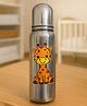 Totilo Baby Feeding Bottle - Steel Body with Nipple & Cap- 250 ml| Giraffe Design
