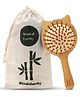 Kind of Earthy Kids Bamboo Kitty Shaped Hairbrush - Brown