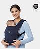Haus & Kinder Enlace Ergonomic Blue Baby carrier For Newborns and Infants (3.2 to 11.3 kg)