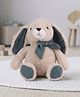 Bonfino Plush Bunny with Bow Soft Toy 25cm Plush Stuffed Dog| Enhances Imagination| Companion for Emotional Support| Perfect for Snuggles, Playtime & Gifting| BIS Certified| Home & Car Decor - Blue