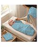 NEW COMERS Muslin 6 Pcs Double Layered Muslin Cotton Swaddle Wrap, Burp Cloth & Reusable Washcloth Towels
