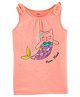 Carter's Cat Mermaid Jersey Tank - Peach