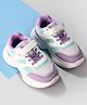 Cute Walk by Babyhug Velcro Closure Sneakers with Cute Print - Purple