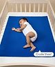 Baby Moo Plain Changeable Dry Sheet Water-resistant Bed Protector - Royal Blue