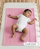 Baby Moo Plain Changeable Dry Sheet Water-resistant Bed Protector - Pink
