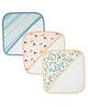Tidy Sleep Baby Waffle Face Towel for Newborns (Set-1) Pack-3