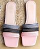 NZS Straps Detailed Sandals  - Peach