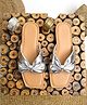 NZS Bow Detailed Sandals - Silver