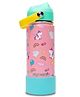 MyneeMoe Zippy 550 ml Stainless Steel Sipper Water Bottle for Kids School & Travel (Unicorn)
