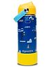 MyneeMoe Zippy 550 ml Stainless Steel Sipper Water Bottle for Kids School & Travel (Busy City)