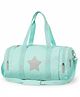 HAPPY HUES Star Duffle Bags for girls -activity classes/ Gymnastic and travel bag- Sea Green