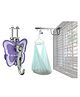 My Cradlle Window Hanger Automatic Baby Swing Control Traditional Jhula | Heavy-Duty Metal, Adjustable Speed Control, Shock-Proof, 15-20 kg Load Capacity, Made in India (Cloth Color May Vary)