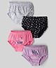 Bodycare Cotton Knit Printed Panties Pack of 4 - Multicolor