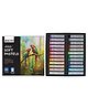 Brustro Artist's Soft Pastels, Sticks - Set of 24 | Ideal for Layering, Blending, Scumbling, Vivid Colours, Intense Shades, Highly Pigmented, Fade Resistant Colors
