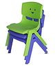 TOYPLUS Kids Smiley Chair with High Backrest Set of 3 - Multicolor