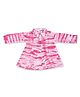 Young Birds Viscose Rayon Woven Full Sleeves Tie & Dye  Shirt Style Top - Pink