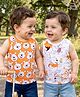 Babyoye Disney Single Jersey Knit Sleeveless Tank T-Shirts with Winnie the Pooh Print Pack of 2 - Multicolor