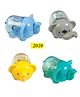 FLAZE Cute Animal Pencil Sharpener for Kids Elelphnat  Shape - PACK OF 3- (  COLOR MAY VARY )