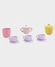 Mi Arcus Baby Silicone Tea Party Mini Toy Set  Multicolor