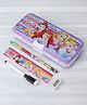 Disney by SKI Princess Xylo Pencil Box | Interactive Whiteboard, Marker Pen & Timetable for Fun and Organized School Days -Purple