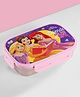 Disney by SKI Indigo Stainless Steel Lunch Box with 150 ml  Inner Dabbi & Spoon cum Fork Princess Print -Pink