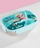 Disney by SKI Indigo Stainless Steel Lunch Box with 150 ml  Inner Dabbi & Spoon cum Fork Frozen Print - Light Blue