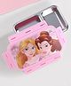 Disney by SKI BURRITO 2 Compartment Stainless Steel Lunch Box with 3D Princess Print - Pink