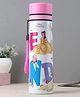 Disney by SKI ALIA Premium Stainless Steel 3D  Touch & Feel Princess Print Sipper Bottle Pink- 850 ml