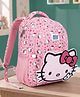 Hello Kitty Height 16 Inches School Bag 19 Litres With 2 Compartments & 1 Front Pocket - Pink