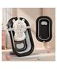 StarAndDaisy Bath Tub for Baby 0-5 Years/Foldable Bath tub for Kids with Cushion, Space Saving Design, Newborn Baby Folding Bathing Tub Girls & Boys, Easy to Store- Black
