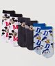 Cute Walk by Babyhug Disney Knit Ankle Length Antibacterial Socks with Mickey Mouse Design Pack of 3 - Multicolor