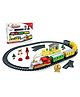 Zyamalox 24 pcs train toy train long track set premium realistic train, train toys for kids, brain toys for learning, toy train for kids, kids toys (Assorted Color)
