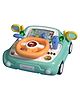 Zyamalox Car simulation driving toy with steering wheel light sound gear jumbo size non toxic baby toy learning activity table rider toy for kids - Multicolor