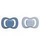 b.box Silicone Pacifier Size 1 Twin Pack - Ocean Sky