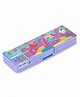PEPPA PIG Theme Magnetic Pencil Box with Built-in Sharpener - Purple