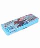 Disney Frozen Forever Theme Magnetic Pencil Box with Built-in Sharpener - Light Blue
